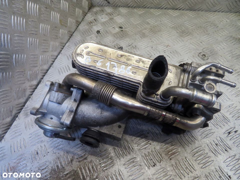 CHŁODNICA SPALIN EGR PASSAT B6 1.9 TDI 038131513AD KOLEKTOR 03G129713 VOLKSWAGEN 2005-2010 - 2