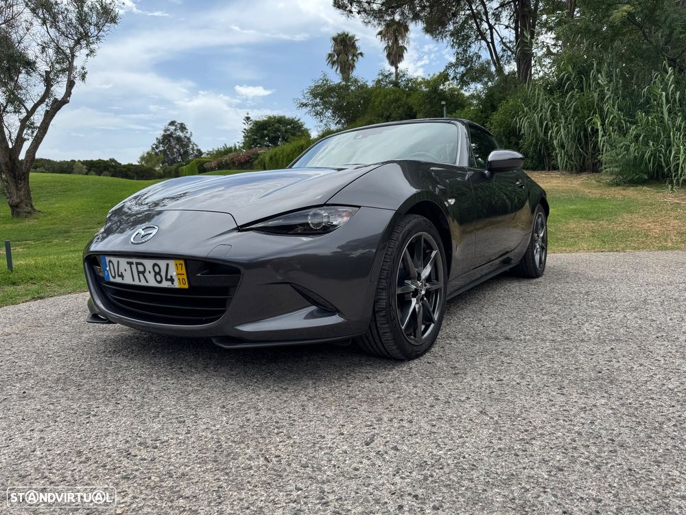 Mazda MX-5 MZR 2.0 RF Sky.Excell. Navi Brown Leather - 1