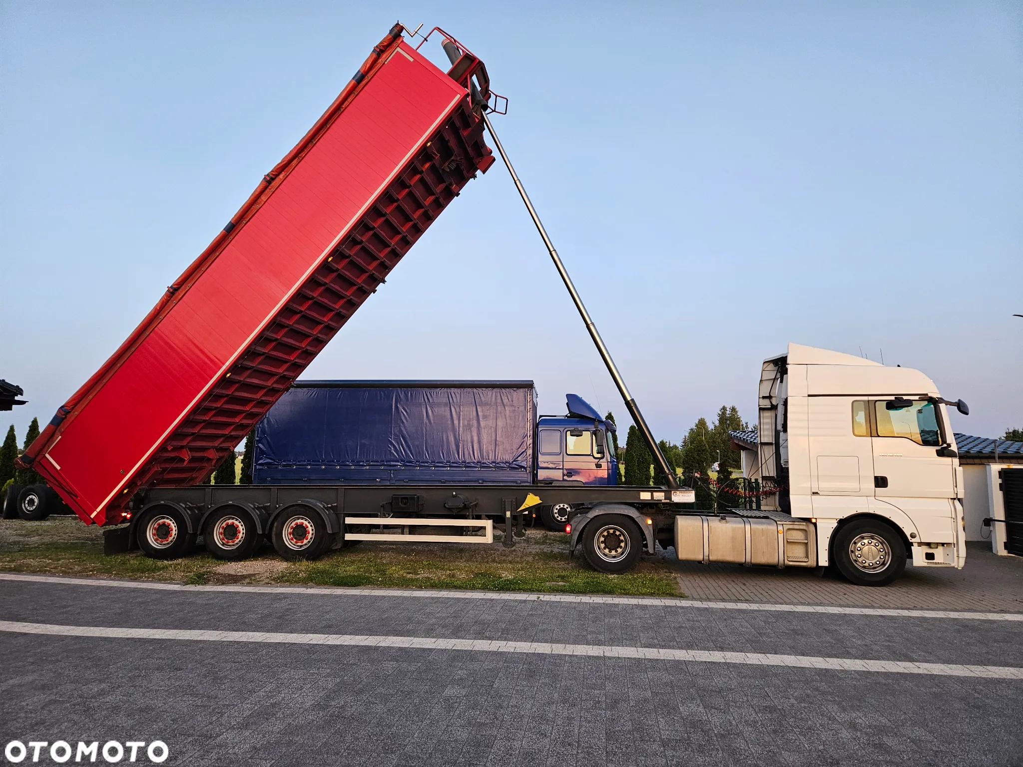 MAN TGX zestaw Gras 45m3 - 18