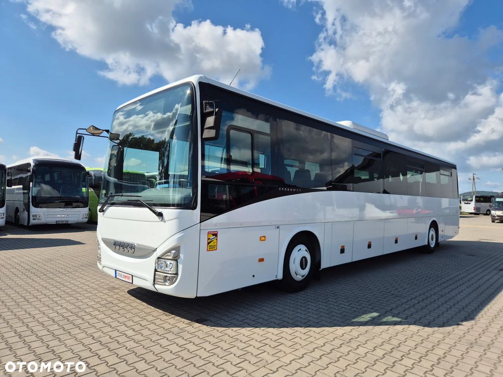 Iveco CROSSWAY/ SPROWADZONY/ 186 000 KM / MANUAL/ 64 MIEJSCA + STOJĄCE - 9