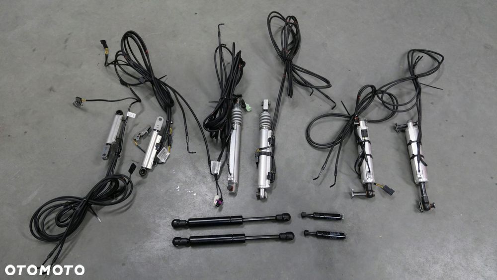 bmw f33 cabrio zestaw siłowniki mechanizm hydraulika dachu przewody wiązka - 3