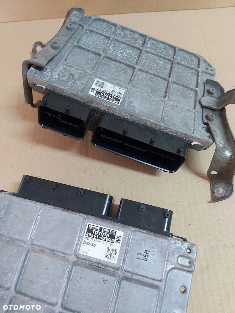 Toyota Auris I Lift stacyjka kluczyk komputer zestaw odpalenia 1,6 v-matic - 6