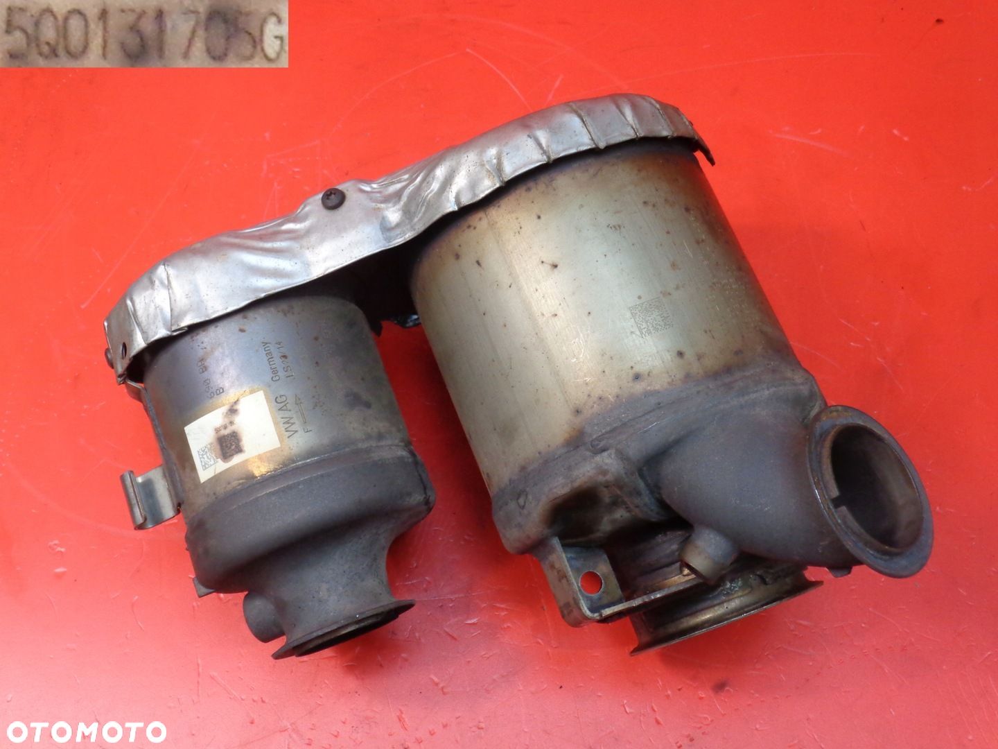 Filtr DPF VW Seat 1.6 TDI CLH 2014r 5Q0131705G - 1