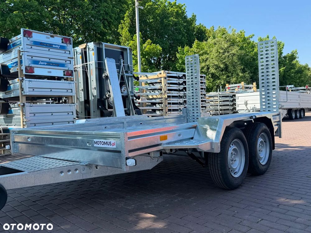 Niewiadów Przyczepa do przewozu sprzętu budowlanego Niewiadów K3535 Najazdy 355x185 cm 2 osie DMC 3500kg pod minikoparke walec dostawa pod dom - 6