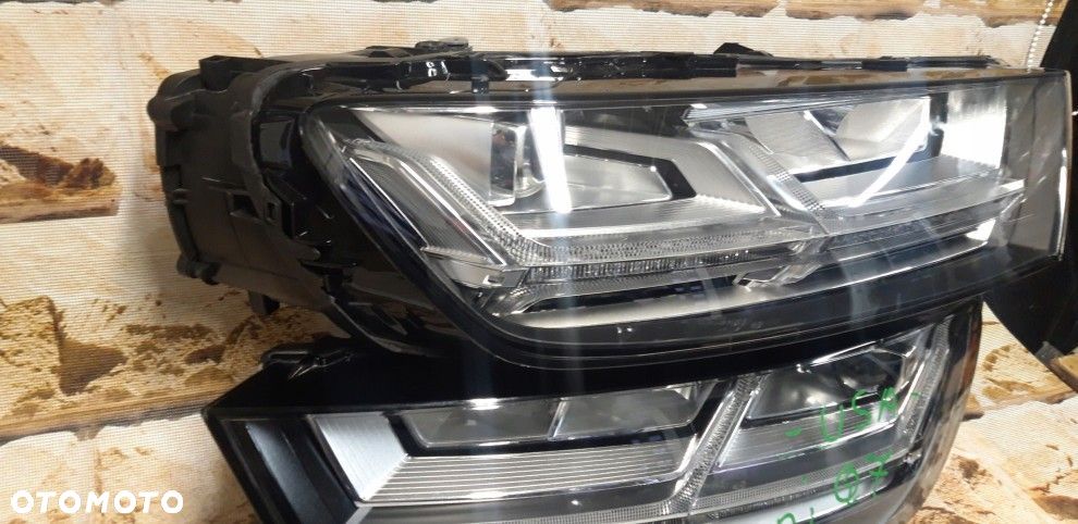 audi q7 4m0 941 033b/34b full led ameryka usa kompletne z modułami - 16