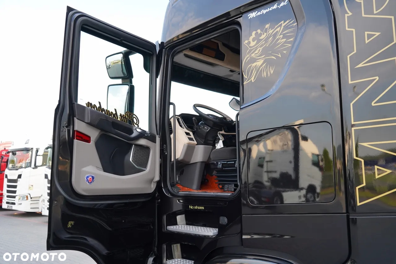 Scania S 500 / RETARDER / KLIMA POSTOJOWA / CAŁA NA PODUSZKACH / OPONY 100% / NAVI / PO KONTRAKCIE SERWISOWYM - 23