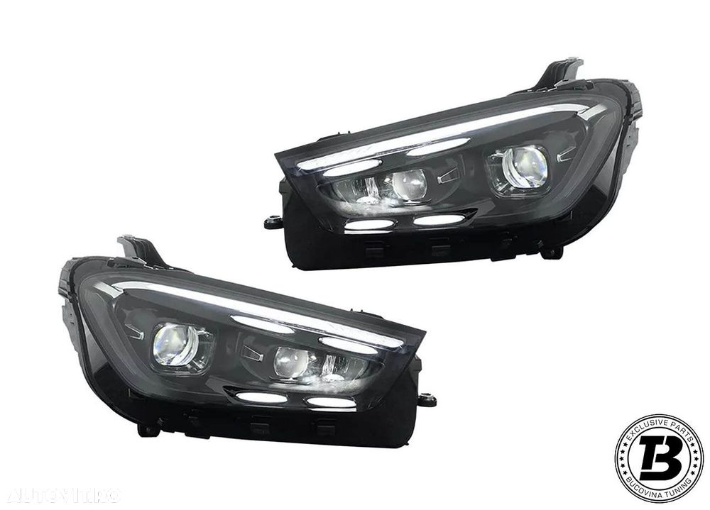 Pachet Exterior compatibil cu Mercedes GLE SUV W167 GLE63 Design - 7