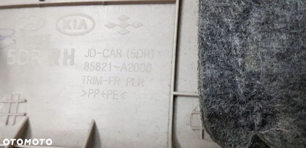 OSŁONA POSZYCIE SŁUPKA B PRZEDNIEGO KIA CEED II - 5