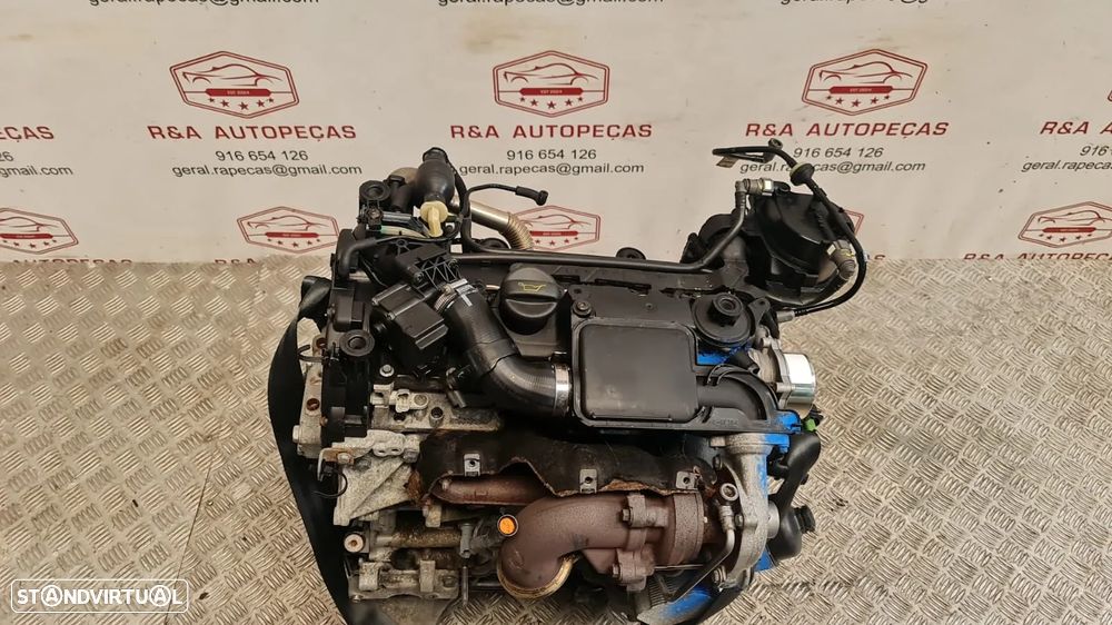 Motor Completo PSA Peugeot Citroen Ford 8HZ 1.4 HD - 1