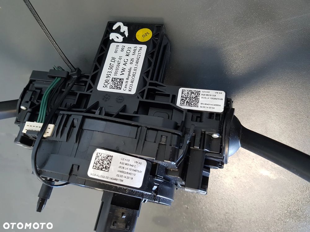 VW SKODA AUDI MANETKI PRZEŁĄCZNIKI TAŚMA 5Q0953613R   5Q0953649C - 2