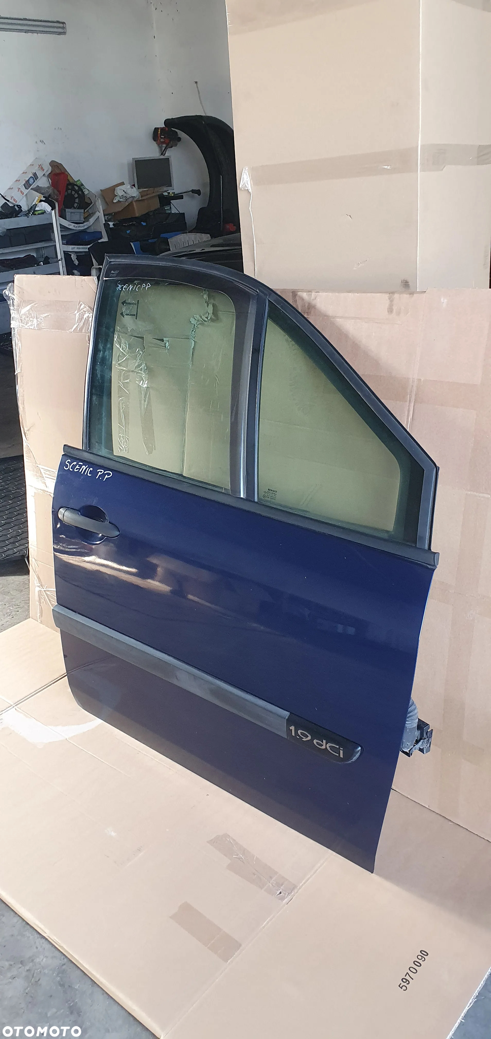 Drzwi prawy przód przednie prawe Renault Scenic II 2 TEF43 - 3