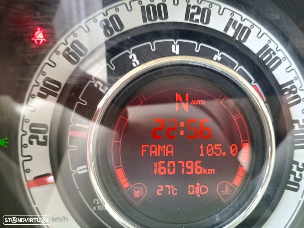 Fiat 500 1.2 8V Dualogic Lounge - 16