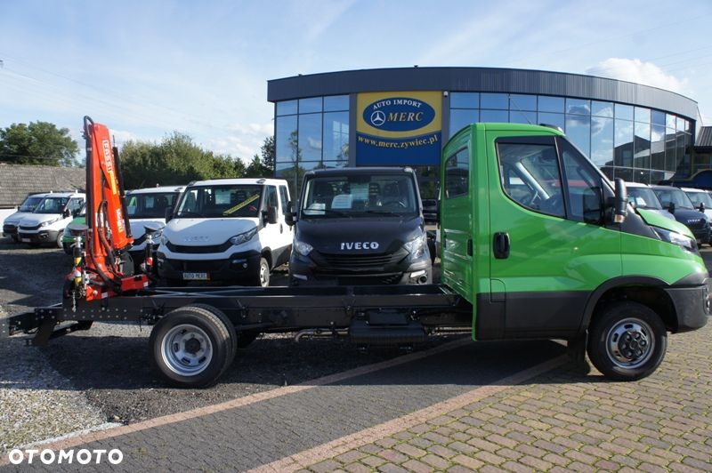 Iveco 35C16 rama skrzynia wywrotka HDS podwozie - 17