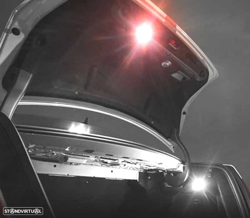 KIT COMPLETO DE 17 LÂMPADAS LED INTERIOR PARA MERCEDES SL CLASE R230 SL500 SL600 SL55 AMG 2002-2011 - 4