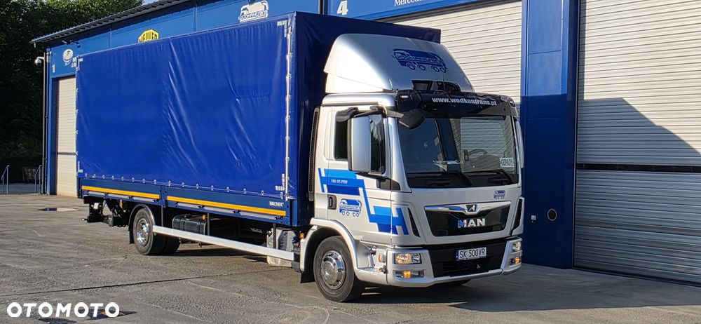 MAN TGL 12.250 E6 plandeka winda BAR 1,5t klimatronik - 1