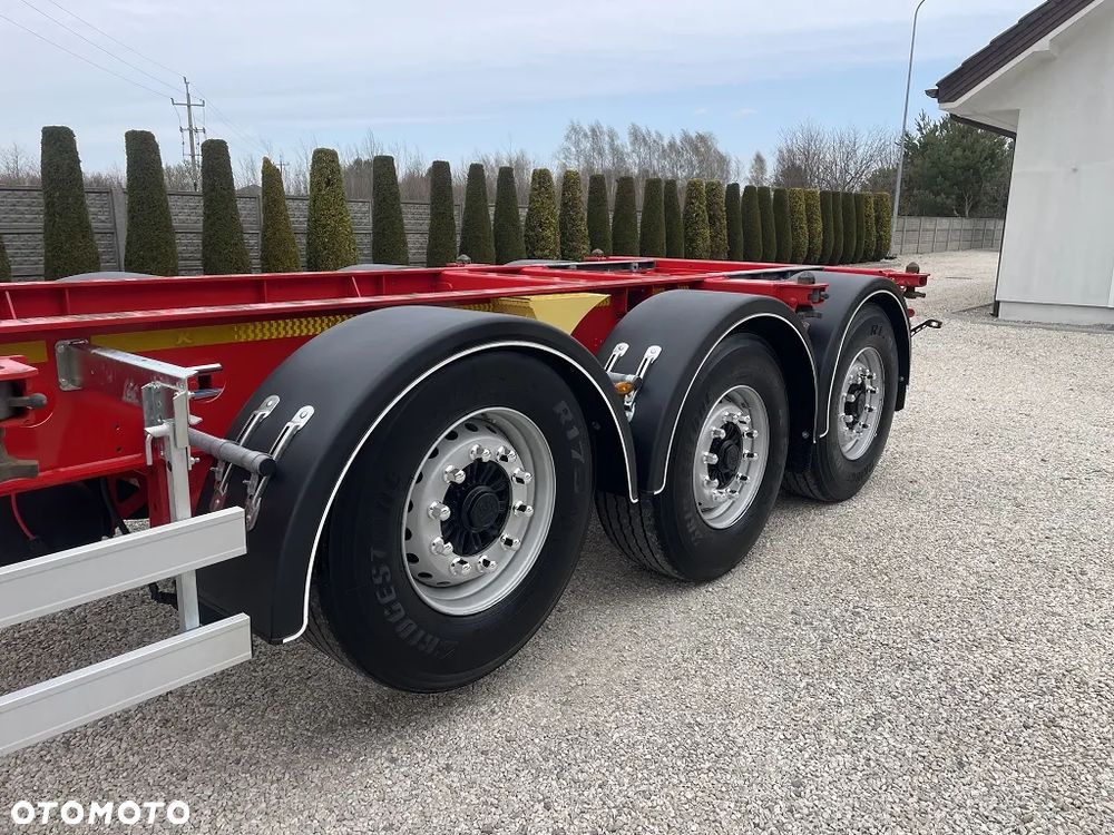 Kassbohrer K.SHG.AVH / 45-12 /27 EU / PODKONTENEROWA / STANDARD / 2023 / ROZSUWANE PODWOZIE PRZÓD I TYŁ / DO WSZYSTKICH T.KONTENERÓW / MAŁO UŻYWANA / SALON POLSKA / STAN JAK NOWY / - 7