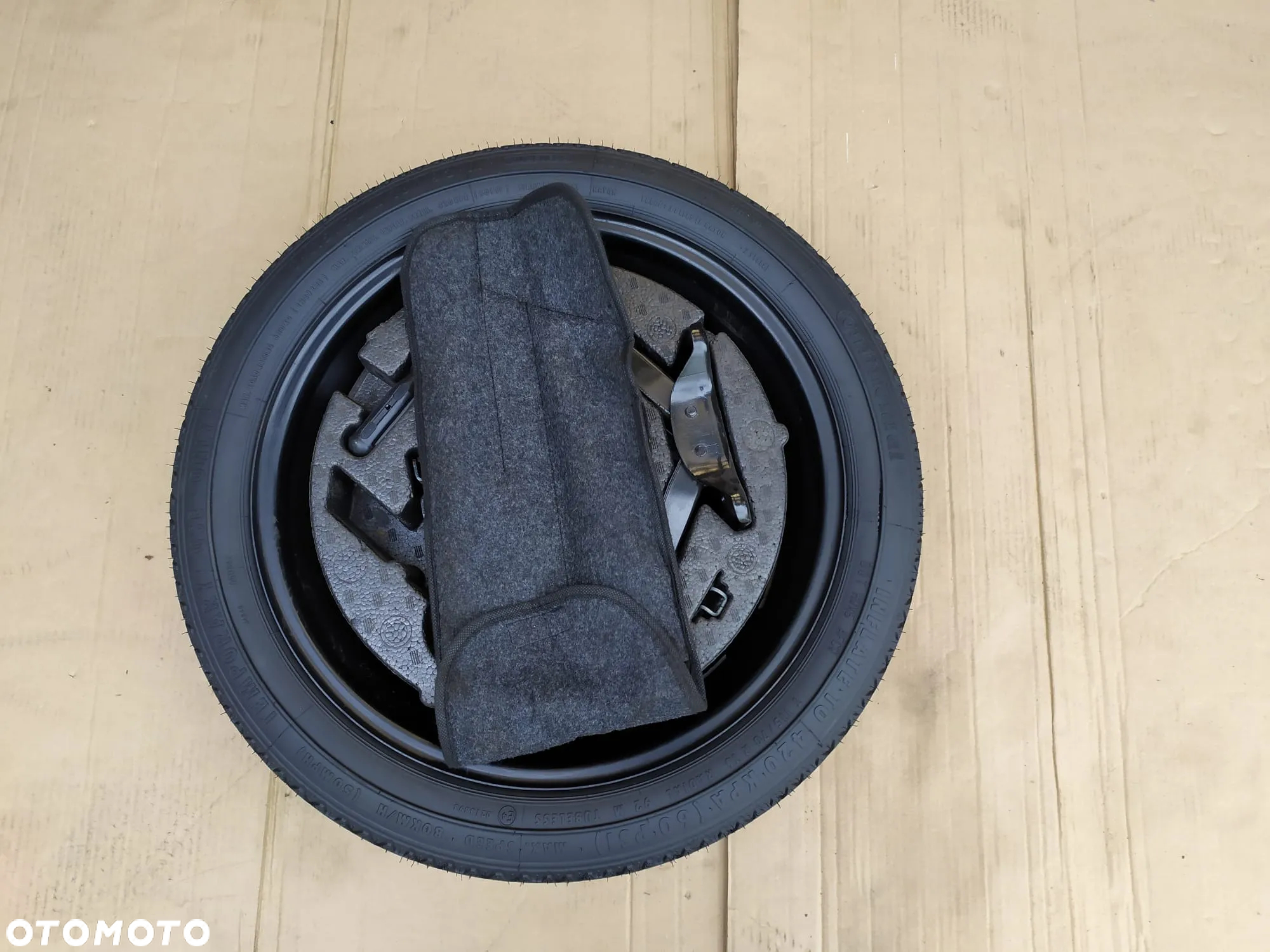 KOŁO DOJAZDOWE R16 5x105 OPEL ASTRA IV J + ZESTAW - 9