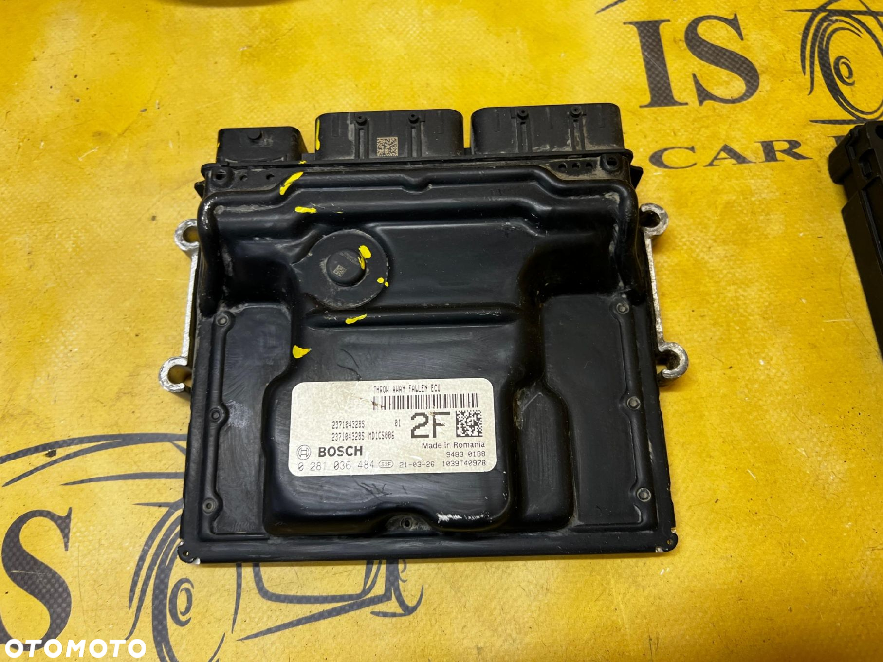 ZESTAW STARTOWY BCM ECU KOLUMNA ZEGARY KLUCZYK DACIA DOKKER 1.5 BLUE DCI EU - 4