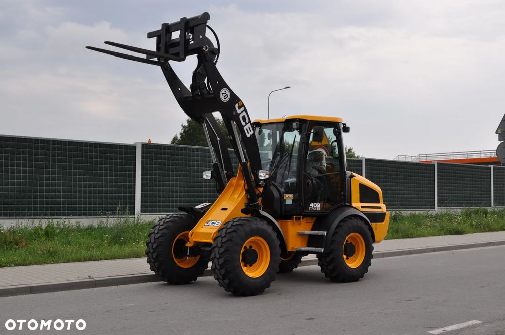 JCB WLS 409 SV FABRYCZNIE NOWA ! DOSTĘPNA OD RĘKI ! WIDŁY DO PALET SZYBKOZŁĄCZE HYDRAULICZNE - 10