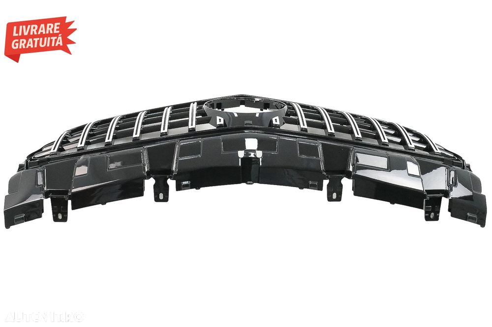 Grila Centrala Mercedes SLC-Class R172 Facelift (2016-2019) GT-R Panamericana Desi- livrare gratuita - 4