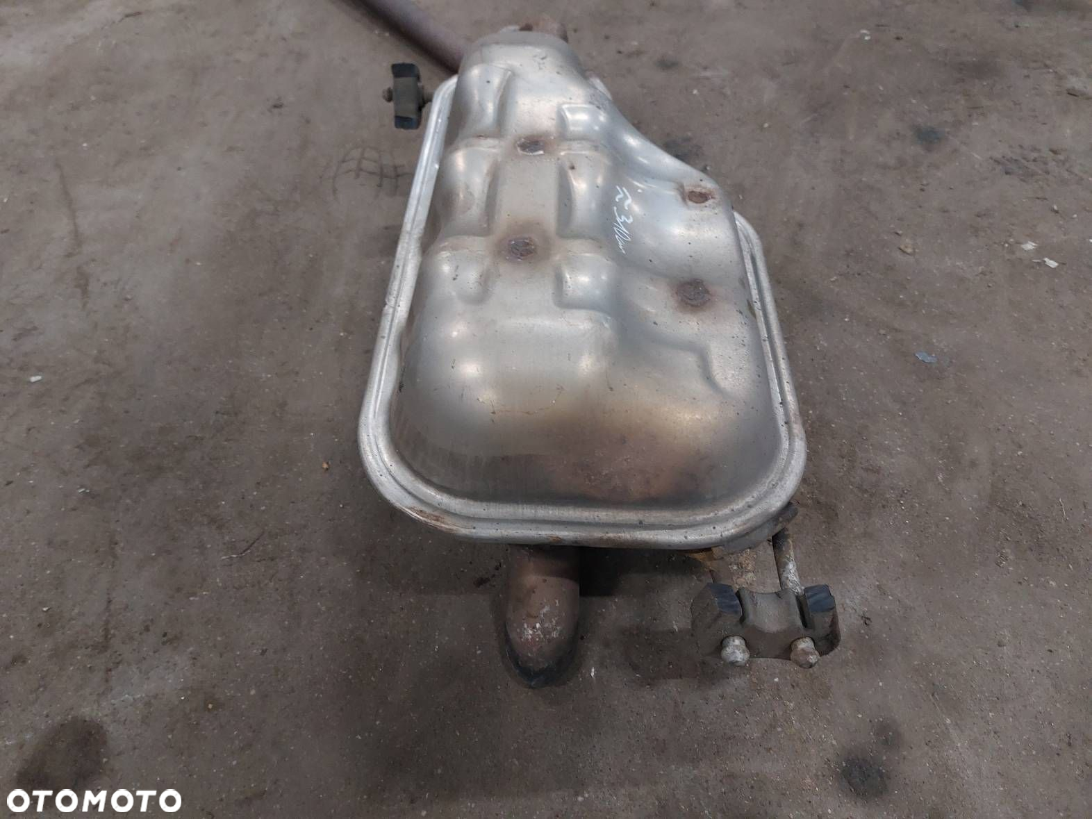 TŁUMIK WYDECH ŚRODKOWY + KOŃCOWY KIA PICANTO I 1.1 12V - 3