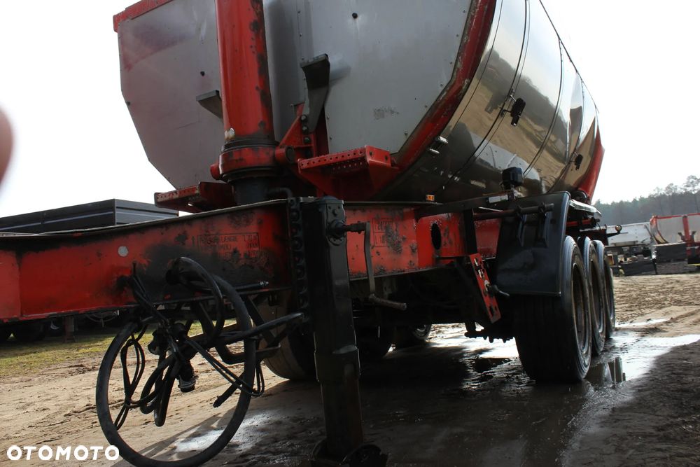 Kel-Berg WYWROTKA TYLNO ZSYPOWA 3 OSIOWA NETTO 27000ZŁ KLAMKA DO POZIOMOWANIA PRZYCZEPY - 4