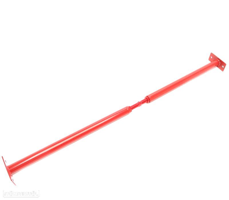 BARRA ANTI-APROXIMAÇÃO TRASEIRA AJUSTÁVEL AUDI A4 94-01 VERMELHO - 1