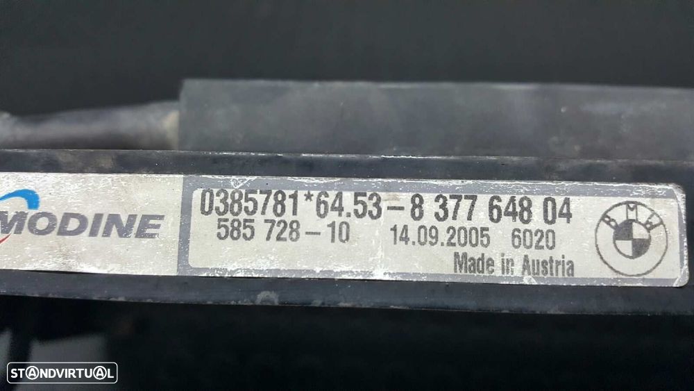 RADIADOR AR CONDICIONADO BMW X3 (E83) 2.0D - 2
