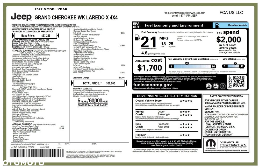 Jeep Grand Cherokee 3.6 V6 Laredo - 22