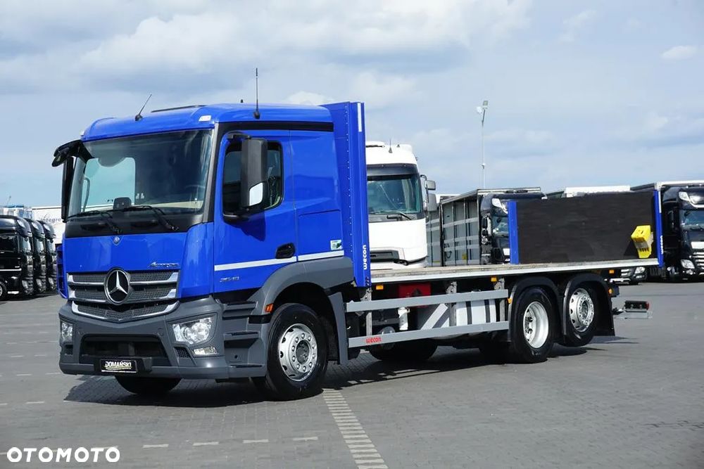 Mercedes-Benz ACTROS / 2543 / ACC / E 6 / PEŁNY ADR / PLATFORMA / ZAWIESIE POD WÓZEK - 2