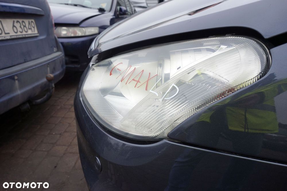 MASKA ZDERZAK BŁOTNIKI LAMPY C-MAX I MK1 LIFT H4  FORD 2006-2010 SZARY PRZÓD KOMPLETNY - 15