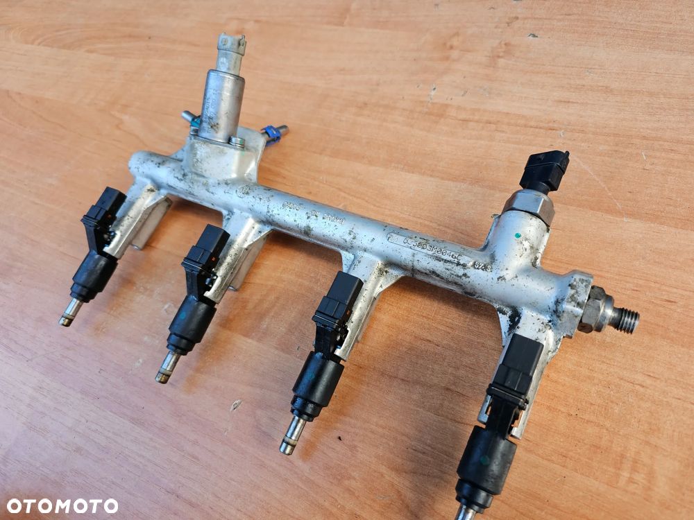 LISTWA WTRYSKOWA WTRYSKIWACZE CZUJNIKI KOMPLET OPEL VECTRA C SIGNUM 2.2 DIRECT Z22YH 55351030 155KM - 7