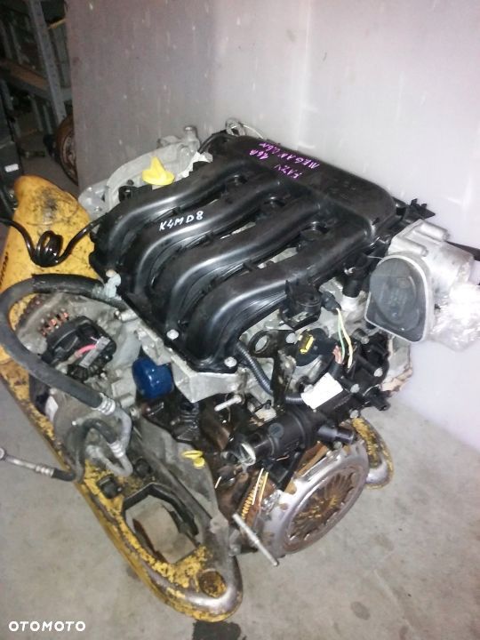 SILNIK RENAULT MEGANE II SCENIC 1.6i 16V K4MD8