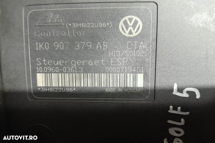 Pompa ABS 1K0907379AB / 1K0614517AB 1K0907379AB / 1K0614517AB Volkswa - 4
