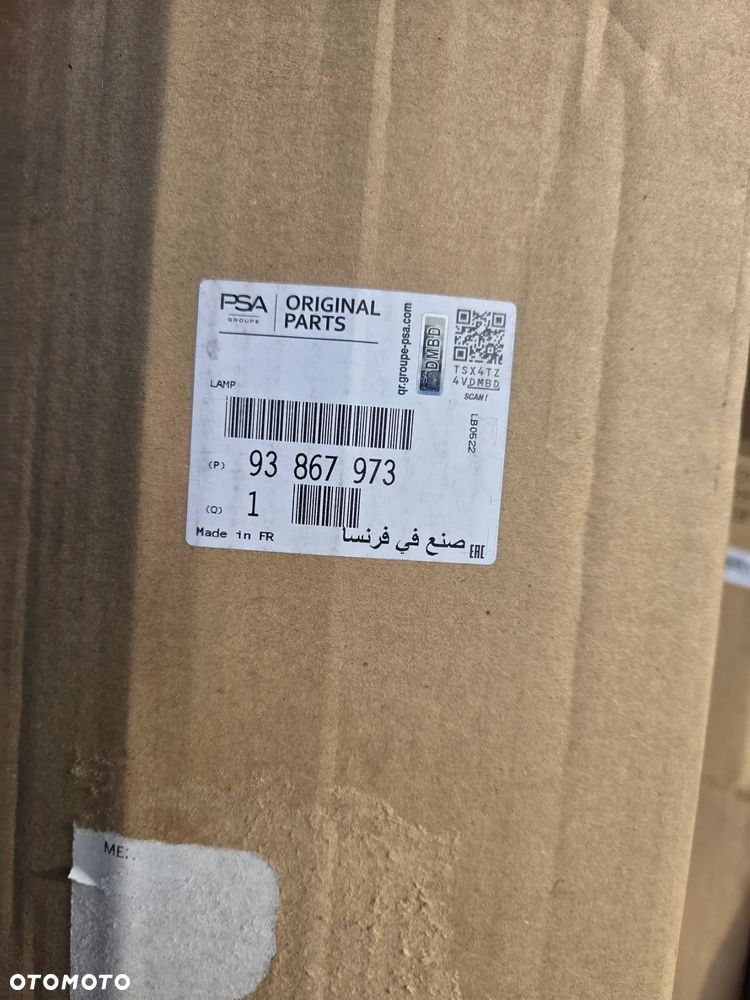 Lampa tylna tył Opel Movano B Renault Master III Nissan NV400 93867973 Skrzyniowy - 8