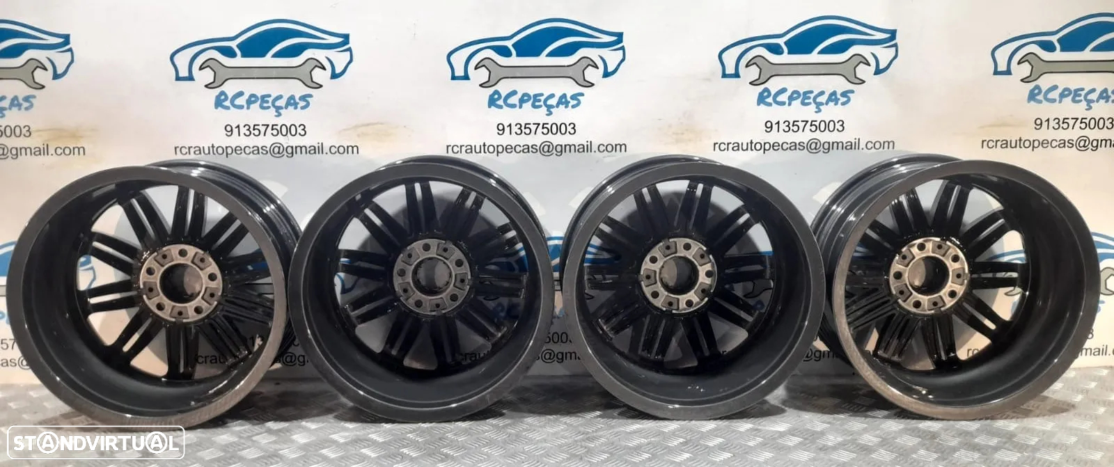 - JANTES BMW PACK M STYLE 207 207M 17 POLEGADAS 7.5J ET47 5X120 SERIE 1 E81 E82 COUPE E87 E88 CABRIO ORIGINAIS - 7