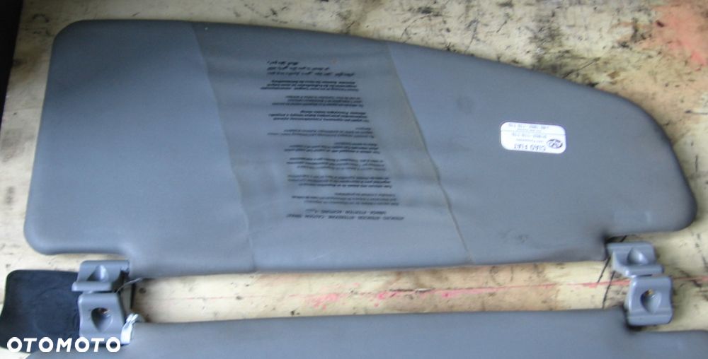 słonecznik daszek osłona przeciwsłoneczna FIAT DOBLO I - 5
