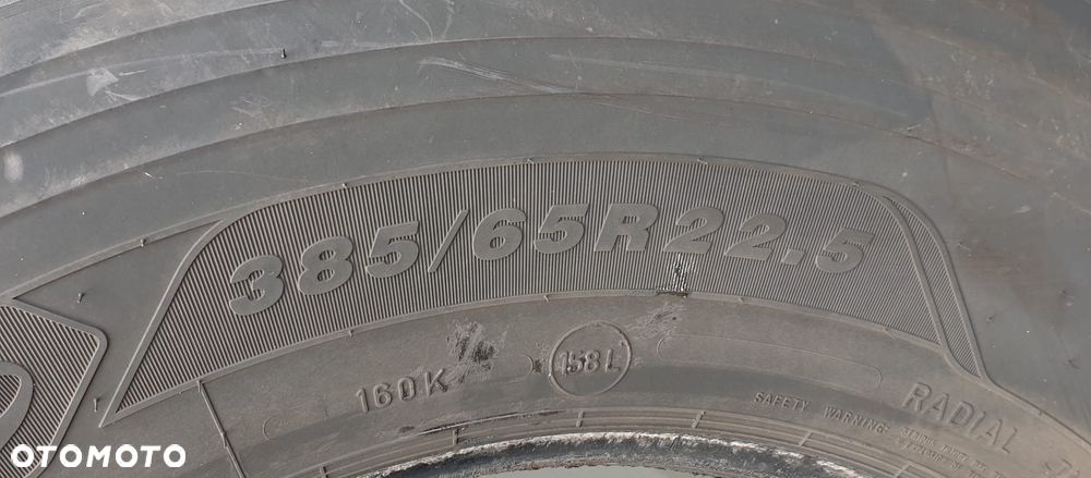 OPONA 1x GOODYEAR KMAX S GEN-2 385/65R22.5 z 2025r. Głębokość bieżnika 13,54 mm - 3