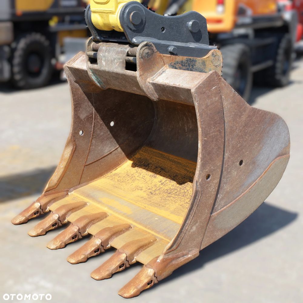 Komplet Szybozłącze OilQuick OQ70/55 i Duża Łyżka kopiąca 1.4m3 do gąsienicy CAT 320, 323, Volvo EC200 EC220, Komatsu PC210, Doosan DX225 - 8