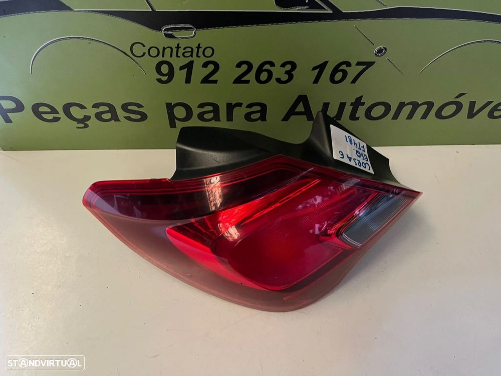 OPEL CORSA E FAROLIM DIREITO ESQUERDO - FT481 - 8