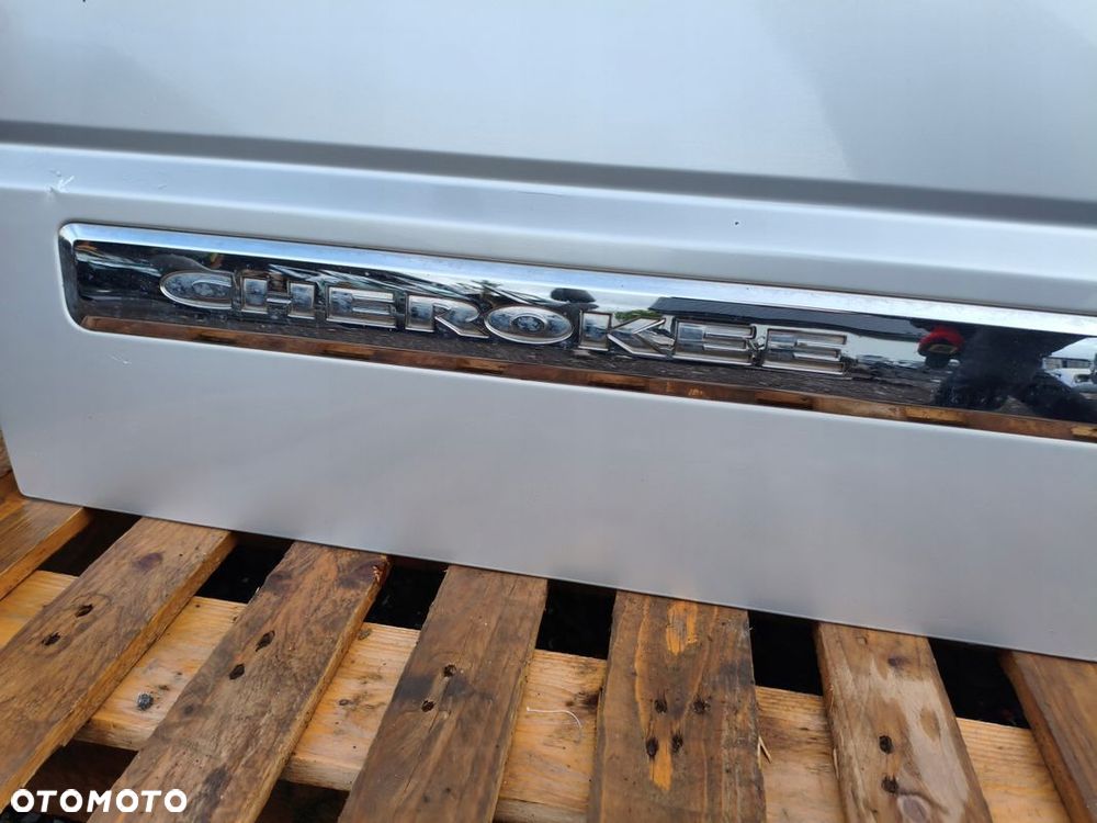 JEEP CHEROKEE LIBERTY KK 07-12 DRZWI LEWY PRZÓD SREBRNY STAN IGŁA - 7