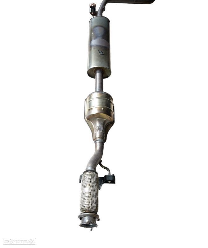 Panela de Escape Catalisador Tubo Renault Clio 5 V 1.0 TCE - 2