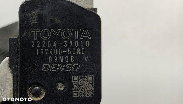 PRZEPŁYWOMIERZ TOYOTA AURIS I E15 1.8 VVTI 22204-37010 2009-2012 LIFT - 4