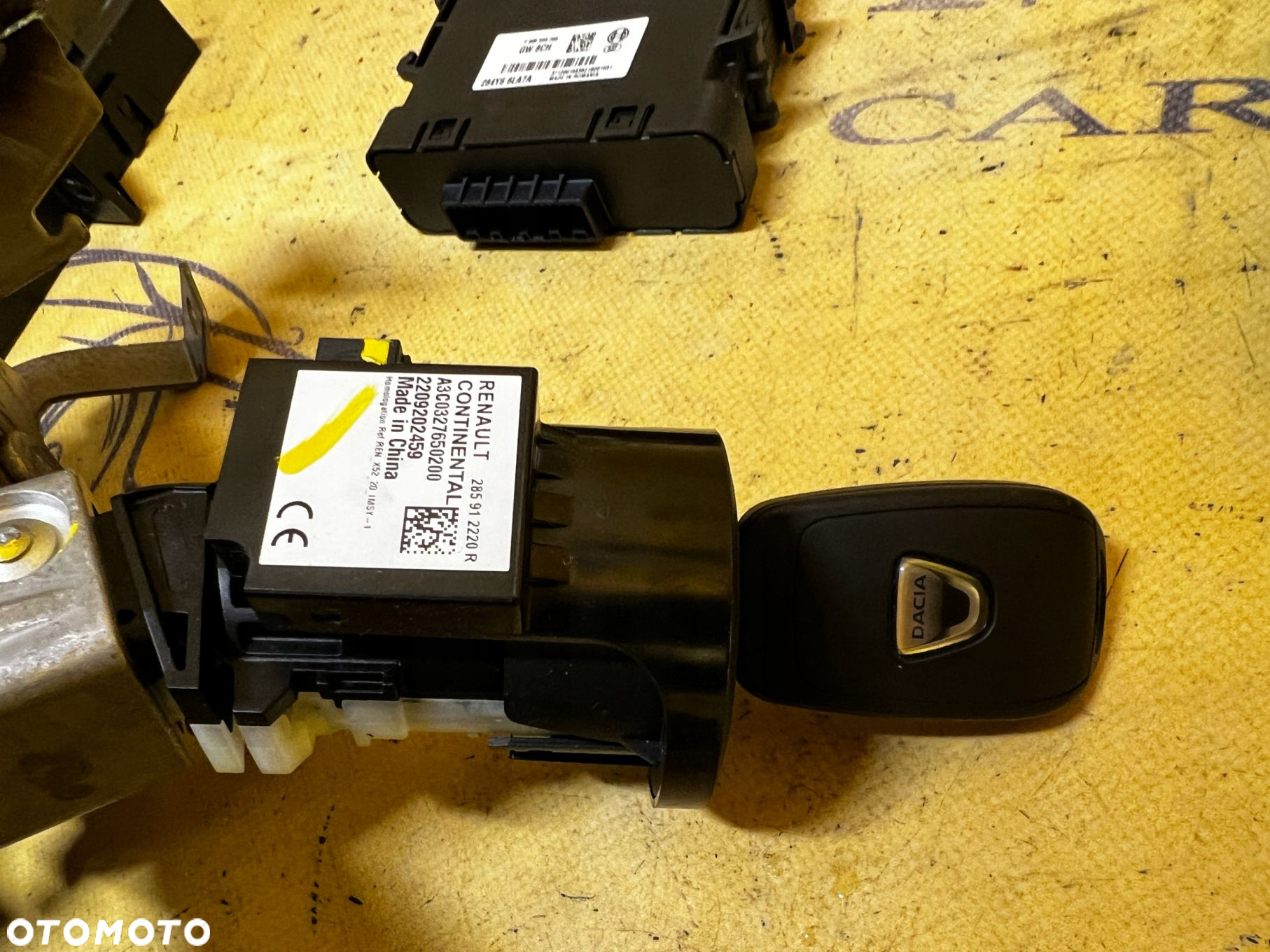 ZESTAW STARTOWY ECU BSI BCM STACYJKA DACIA SANDERO III 2023R 1.0 SCE - 10