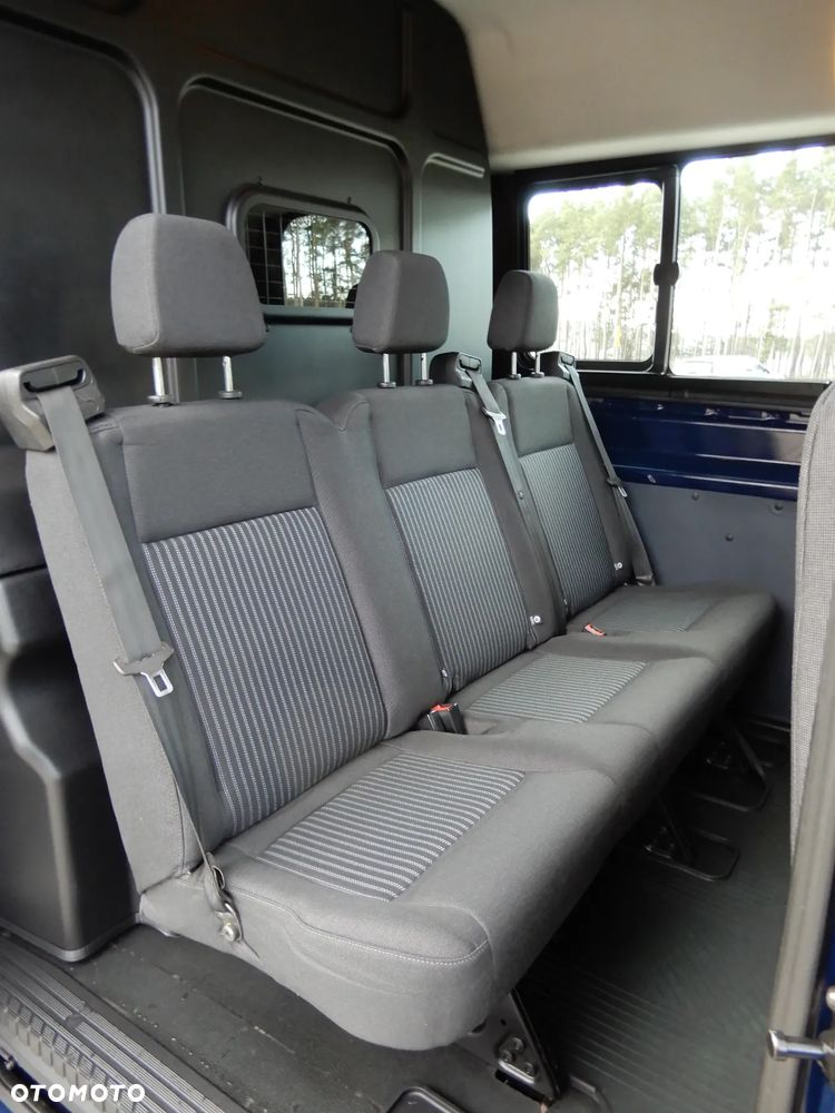 Ford Transit 2.0 DCiV 130 Km EcoBlue Wersja TREND L3H2 Blaszak Furgon 6-Cio Osobowy Doka Brygadowy Dubel + 1267 Kg Ładowność DMC 3500 Kg Stan Auta Jak Nowy UNIKAT !!! - 26