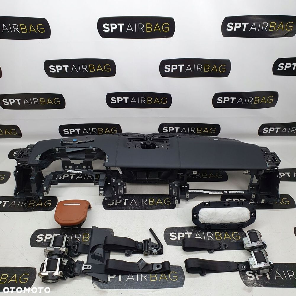 RANGE ROVER DESKA ROZDZIELCZA KONSOLA KOKPIT PULPIT PODUSZKI AIRBAG AIR BAG PASY KIT SET - 1
