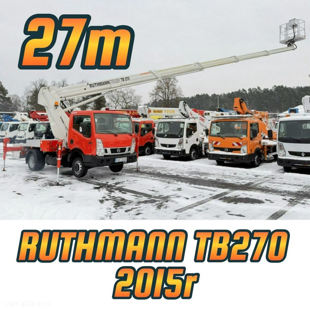 Nissan Zwyżka Podnośnik Koszowy 4X4 CABSTAR MAXITY SPRINTER - 14