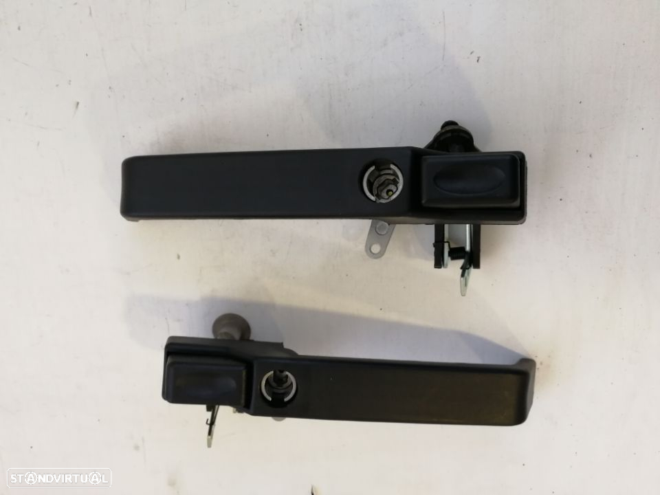 puxador punho porta exterior esquerdo / direito land rover defender (novo) - 2