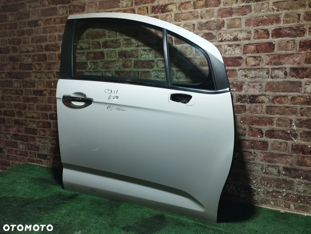 Drzwi przednie Przód LEWE KOMPLETNE strona lewa Citroen C3 II 10- KOD EWP - 1