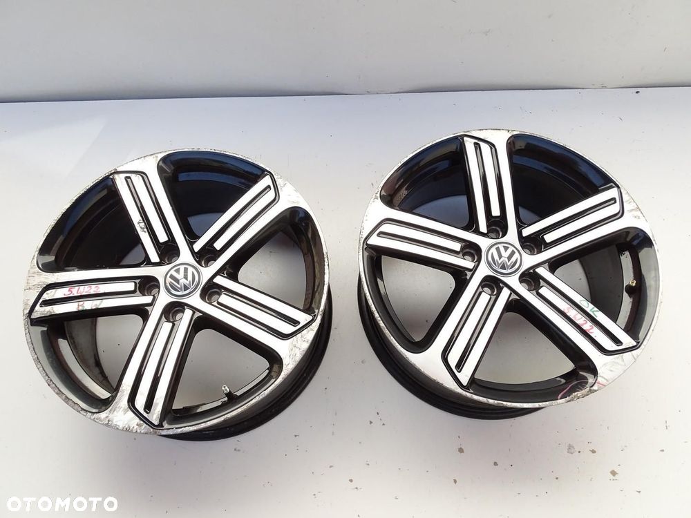 ALUFELGA FELGA 18 5x112 7,5" ET 49 5G0601025DQ VW GOLF VI VII R GTI GTD - 2